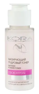 Kora Тонер матирующий пудровый, тонер, 55 мл, 1 шт. фото