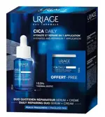 Uriage Cica Daily Сыворотка восстанавливающая 30 мл + крем-концентрат восстанавливающий 15 мл, 1 шт, набор фото 