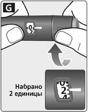 Инструкция по применению Райзодег ФлексТач, 100 МЕ/мл, раствор для подкожного введения, 3 мл, 5 шт. - схема 11