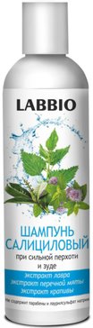 Labbio Шампунь салициловый против перхоти, шампунь, 250 мл, 1 шт, при сильной перхоти и зуде фото
