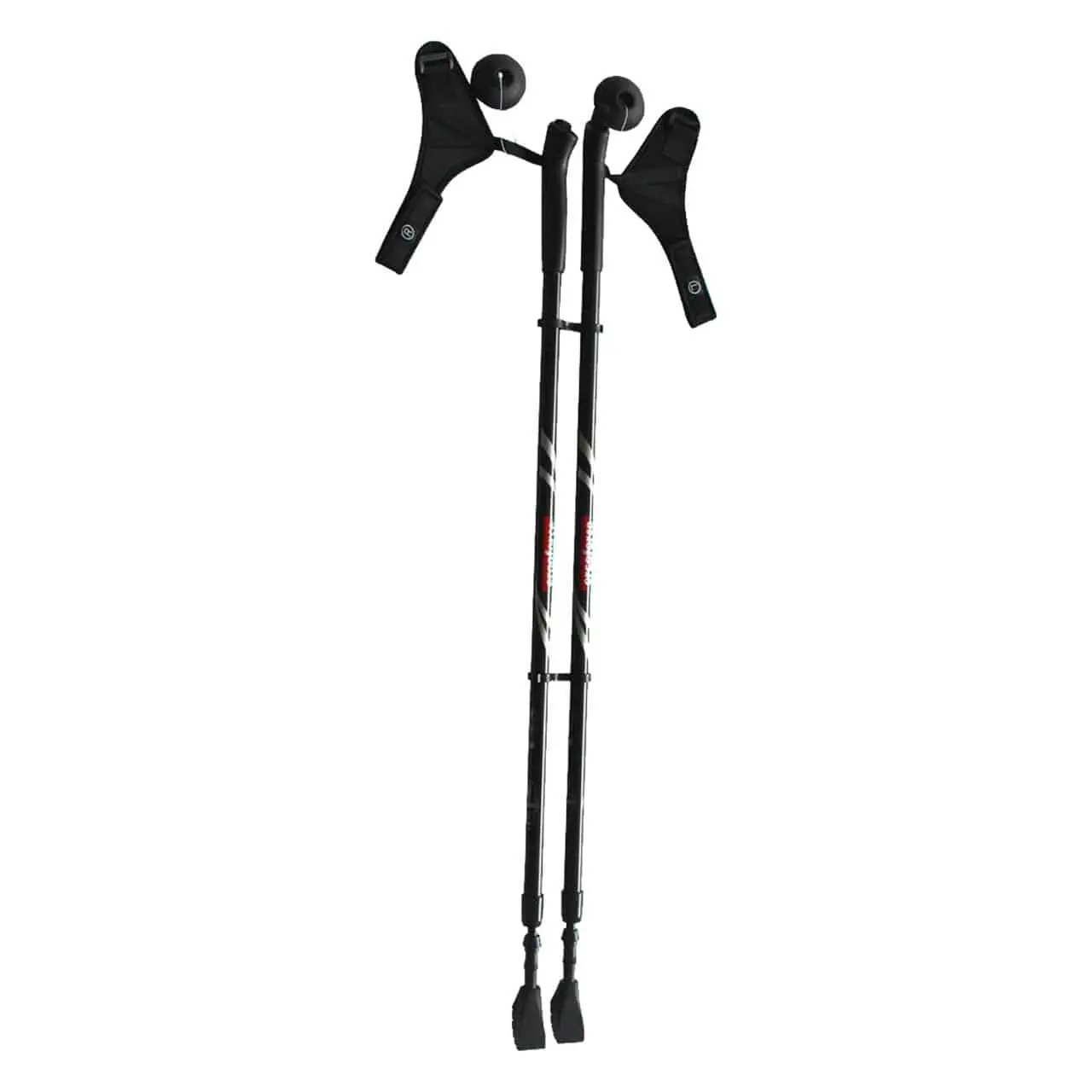 Ergoforce Палки для скандинавской ходьбы, 1 шт, черные, арт. Е0674 фото