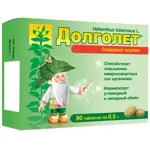 Долголет, 500 мг, таблетки, 80 шт. фото