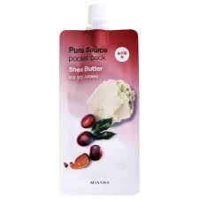Missha Pure Source Pocket pack Маска кремовая ночная, маска для лица, 10 мл, 1 шт, с маслом ши фото