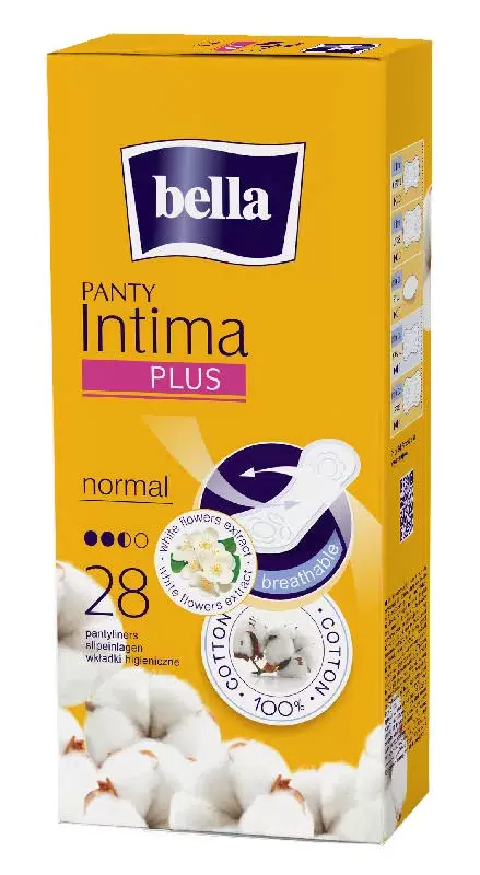 Bella Panty Intima Plus, прокладки ежедневные, 28 шт, ультратонкие фото