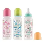 Малыши и малышки Lubby Бутылочка с силиконовой соской, 250 мл, 1 шт, цвет в ассортименте, 0+ мес, арт. 12022 фото 2