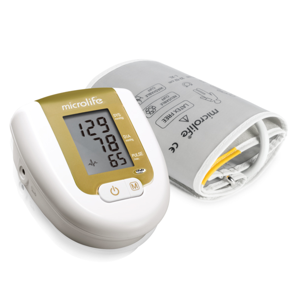 Microlife Тонометр BP 3AG-1 автоматический, 1 шт, золотой фото