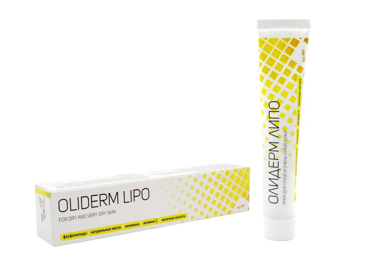 Олидерм Липо крем для тела, крем для тела, 50 мл, 1 шт. фото
