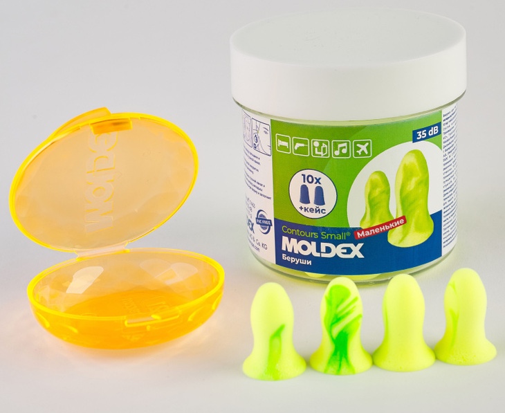 Moldex Contours Small Беруши противошумные, 10 шт. фото