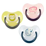 Canpol Night Dreams Пустышка анатомическая силиконовая, 1 шт, цвет в ассортименте, 6-18 мес, арт. 22/501 фото