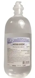 Натрия хлорид, 0.9%, раствор для инфузий, 400 мл, 16 шт. фото