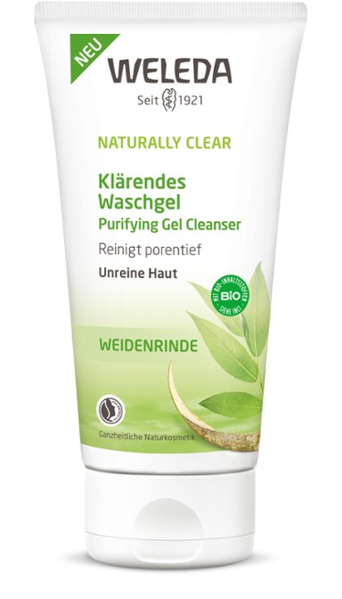 Weleda Naturally Clear Гель для умывания Очищающий, гель для умывания, 100 мл, 1 шт. фото