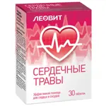 Леовит Сердечные травы, 0.3 г, таблетки, 30 шт. фото