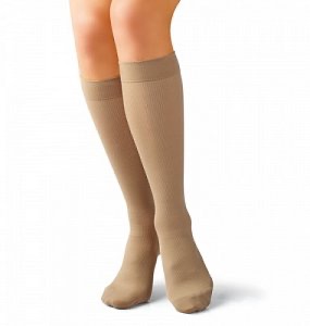 Tonus Elast Гольфы компрессионные 0 класс (до 18 mmHg), р. 4, пара, 1 шт, бежевого цвета, арт. 0401 (рост 158-170 см) фото