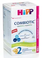 Hipp 2 Combiotic смесь молочная, смесь молочная сухая, 900 г, 1 шт. фото
