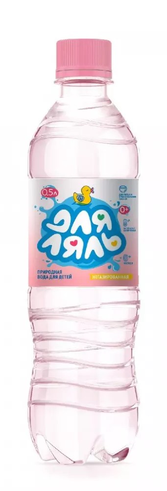Для Ляль Вода детская негазированная, 0.5 л, 1 шт. фото