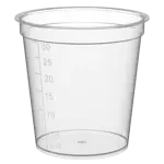 Стаканчик для приема лекарств, 30 мл, 1 шт, одноразовый фото