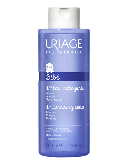 Uriage Первая очищающая вода, мицеллярная вода, 500 мл, 1 шт. фото