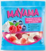 Маяма Мармелад жевательный, мармелад жевательный, 70 г, 1 шт, малина + черника фото