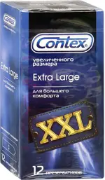 Contex Extra large, презервативы, 12 шт, увеличенного размера фото