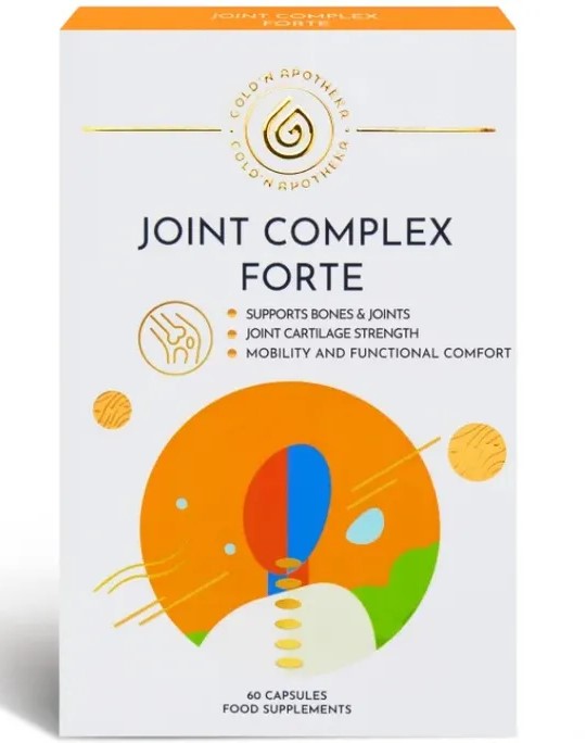 Gold'n Apotheka Joint Complex Forte Гиалурон ацид плюс, капсулы, 60 шт. фото