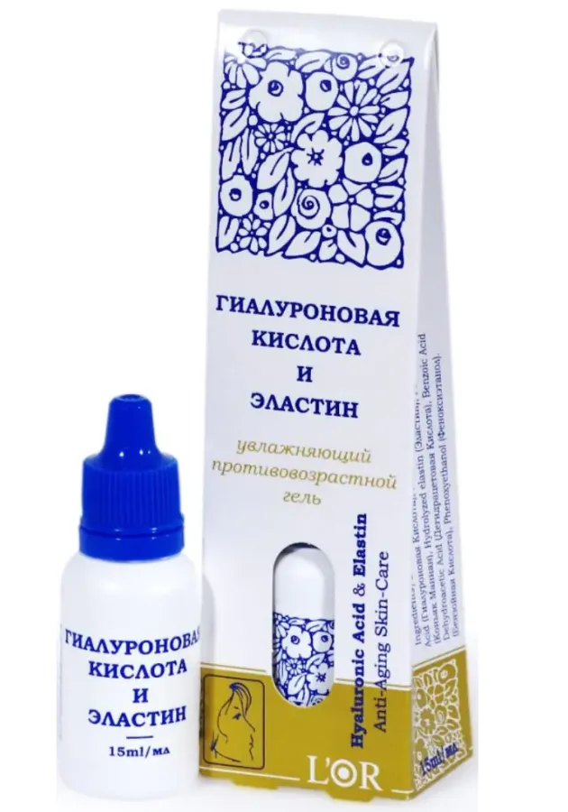DNC гиалуроновая кислота и эластин, гель, 15 мл, 1 шт. фото