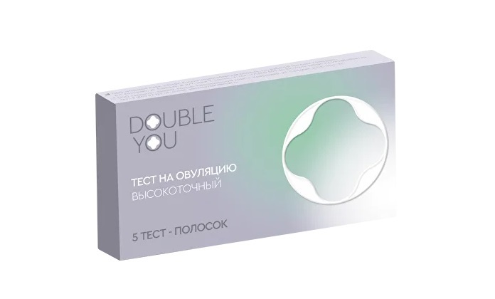 Double You Экспресс-тест на овуляцию высокочувствительный, тест-полоска, 5 шт. фото