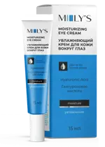 Молис крем для кожи вокруг глаз увлажняющий, крем, 15 мл, 1 шт, для всех типов кожи фото
