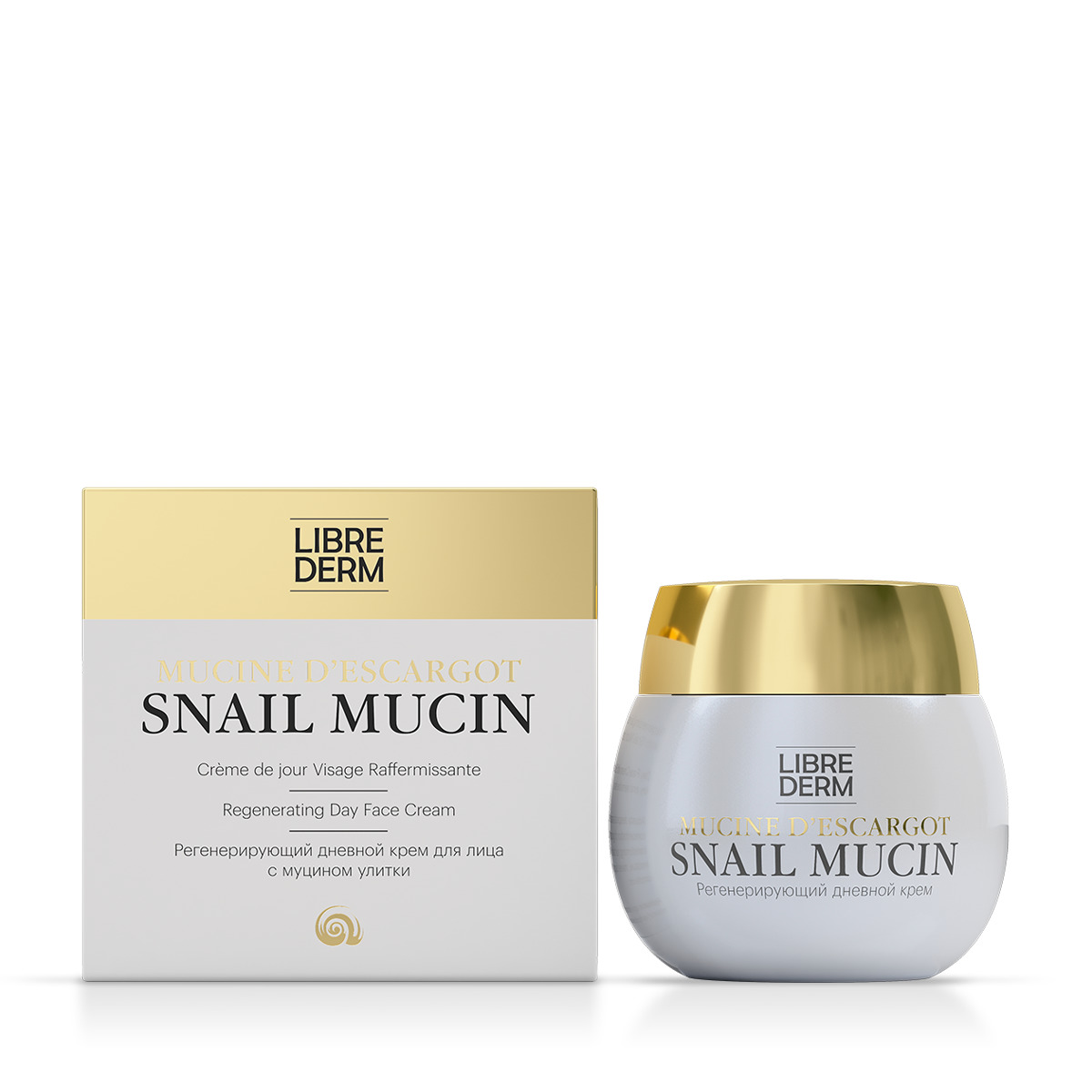 Librederm Муцин улитки Крем дневной регенерирующий, крем для лица, 50 мл, 1 шт. фото