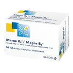 Магне B6, таблетки, покрытые оболочкой, 50 шт. фото 