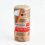Lauma Бинт эластичный медицинский, 10 см х 0.6 м, 1 шт, с двумя фиксаторами, высокой растяжимости фото