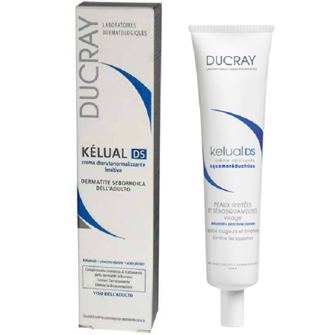 Ducray Kelual DS Крем кераторедуктор смягчающий, крем, 40 мл, 1 шт, для устранения шелушения фото