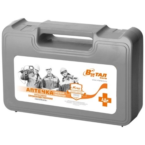 Виталфарм Аптечка первой помощи коллективная производственная, набор, 1 шт, тип 03, арт. 7352 фото