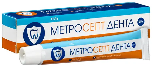 PL Метросепт Дента гель для наружного применения, гель для десен, 25 г, 1 шт. фото