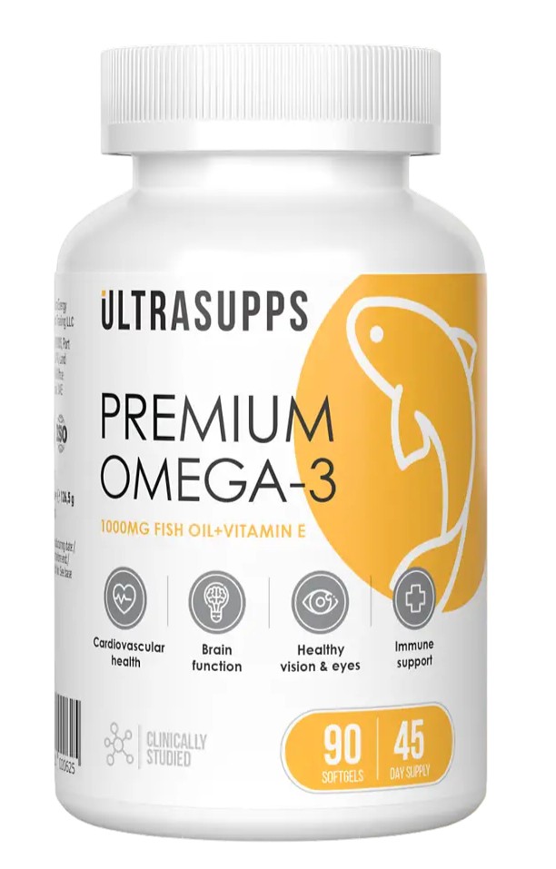 Ультрасаппс премиум Омега-3, капсулы, 90 шт. фото