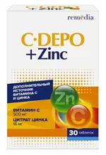 Си Депо + Цинк, таблетки, 30 шт. фото 