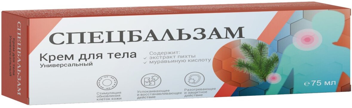 Простой рецепт Спецбальзам универсальный, крем для тела, 75 мл, 1 шт. фото