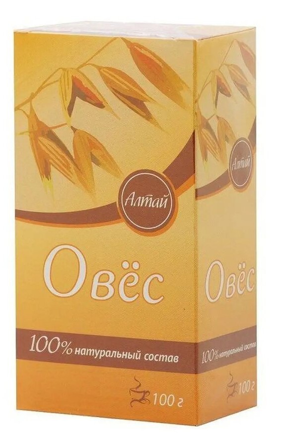 Фито-Алтай Овес, семена цельные, 100 г, 1 шт. фото