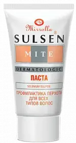 Mirrolla Сульсен Мите профилактика перхоти, 1 %, паста для местного применения, 40 г, 1 шт. фото