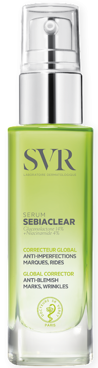 SVR Sebiaclear, сыворотка для лица и шеи, 30 мл, 1 шт, для проблемной кожи фото
