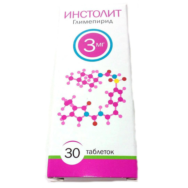 Инстолит, 3 мг, таблетки, 30 шт. фото