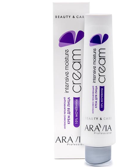 Aravia professional крем для лица, крем для лица, 100 мл, 1 шт, интенсивно увлажняющий с мочевиной 10% фото
