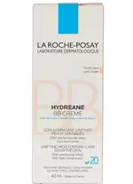 La Roche-Posay Hydreane BB крем светлый, 40 мл, 1 шт, для чувствительной кожи фото