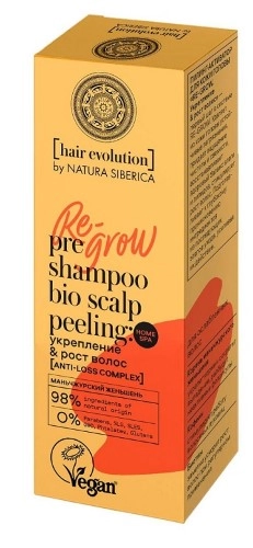 Natura Siberica hair evolution re-grow пилинг-активатор для кожи головы укрепление и рост, пилинг, 120 мл, 1 шт. фото