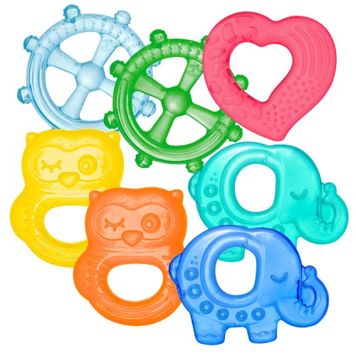 Мир Детства Прорезыватель с водой 4 мес+, 1 шт, цвет в ассортименте, арт. 23058 фото