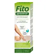 Fito косметик крем-депилятор натуральный для любого типа кожи, крем-депилятор, 100 мл, 1 шт, тысячелистник зверобой и масло чайного дерева фото