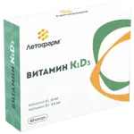 Летофарм Витамин K1 Д3, капсулы, 40 шт. фото 