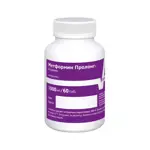 Метформин Пролонг-Акрихин, 1000 мг, таблетки с пролонгированным высвобождением, покрытые пленочной оболочкой, 60 шт. фото 3