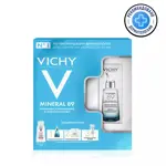 Vichy Mineral 89 Гель-сыворотка 50 мл + Мицеллярная вода 100 мл + Сыворотка-концентрат 10 мл + Крем 15 мл + Солнцезащитный флюид SPF 50 3 мл, набор, 1 шт. фото