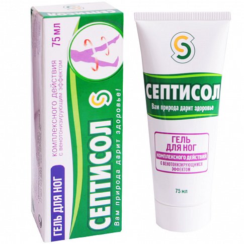 Септисол, гель для ног, 75 мл, 1 шт. фото