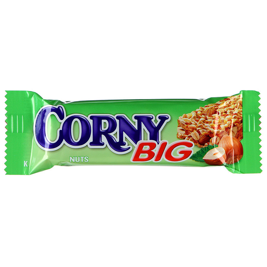 Corny Big Батончик мюсли, батончик, 50 г, 1 шт, лесной орех фото